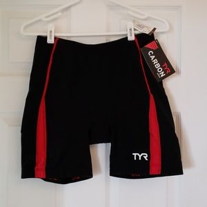 Womens TYR Carbon Tri Short